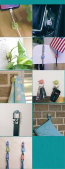 Großhandel B2B Kreativer clip holder Point and Click Kabelmanager kabelbinder